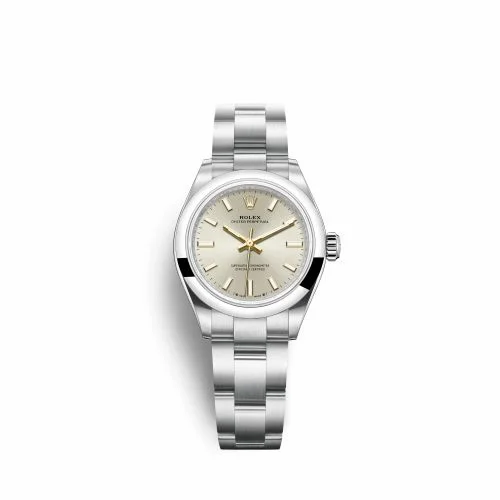 Rolex Oyster Perpetual 28 Stainless Steel / Silver 276200-0001 (M276200-0001)